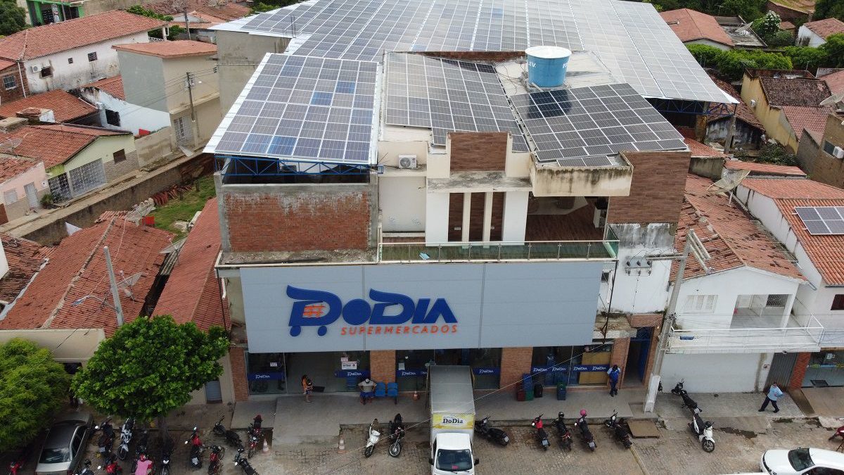 Energia Solar para Super Mercado